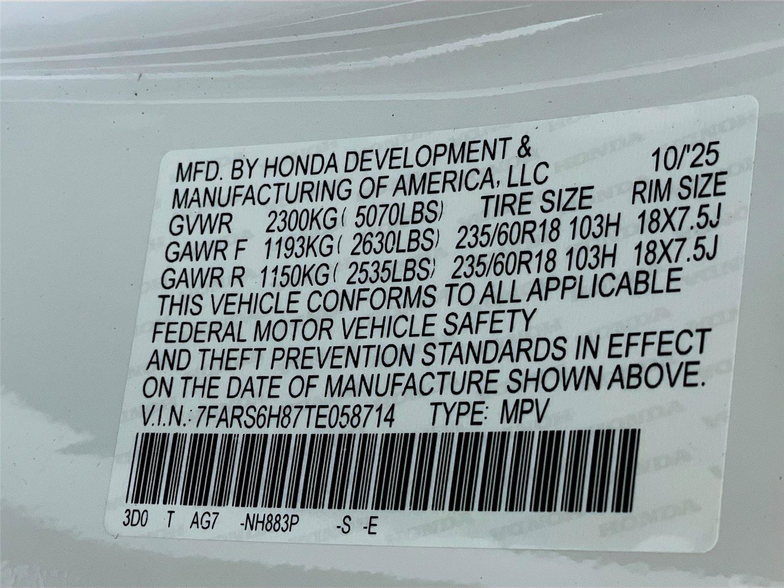 New 2026 Honda CR-V Sport-L image 24