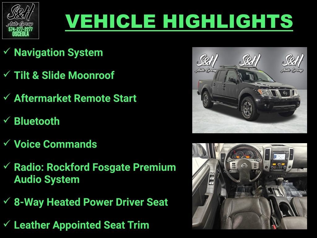 Used 2018 Nissan Frontier PRO-4X AWD/4WD image 3