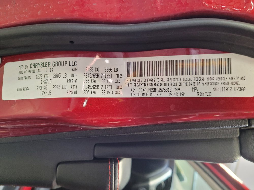 Used 2015 Jeep Cherokee Trailhawk w/ Leather Interior Group AWD/4WD image 33