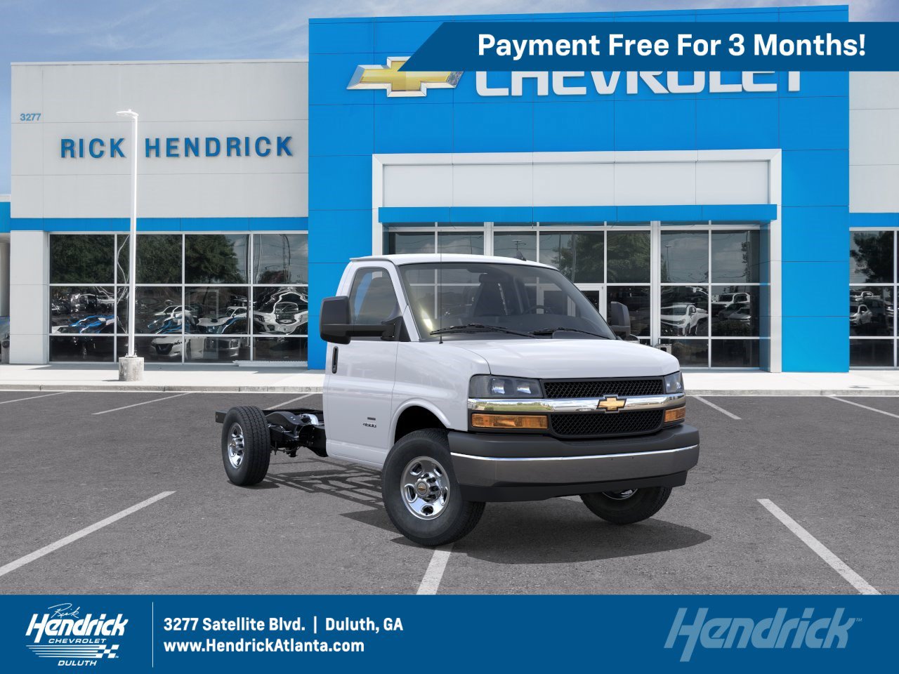 New 2026 Chevrolet Express 3500 w/ Power Convenience Package RWD image 1