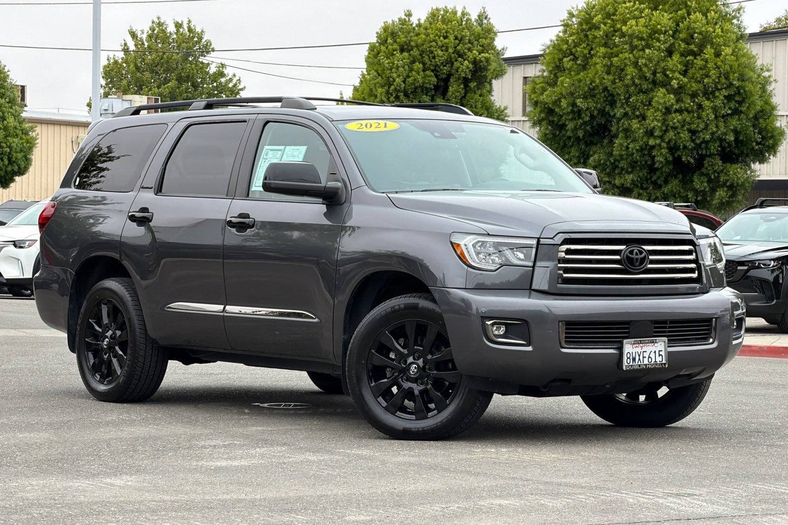 Used 2021 Toyota Sequoia Nightshade w/ Safety & Convenience Package AWD/4WD image 2