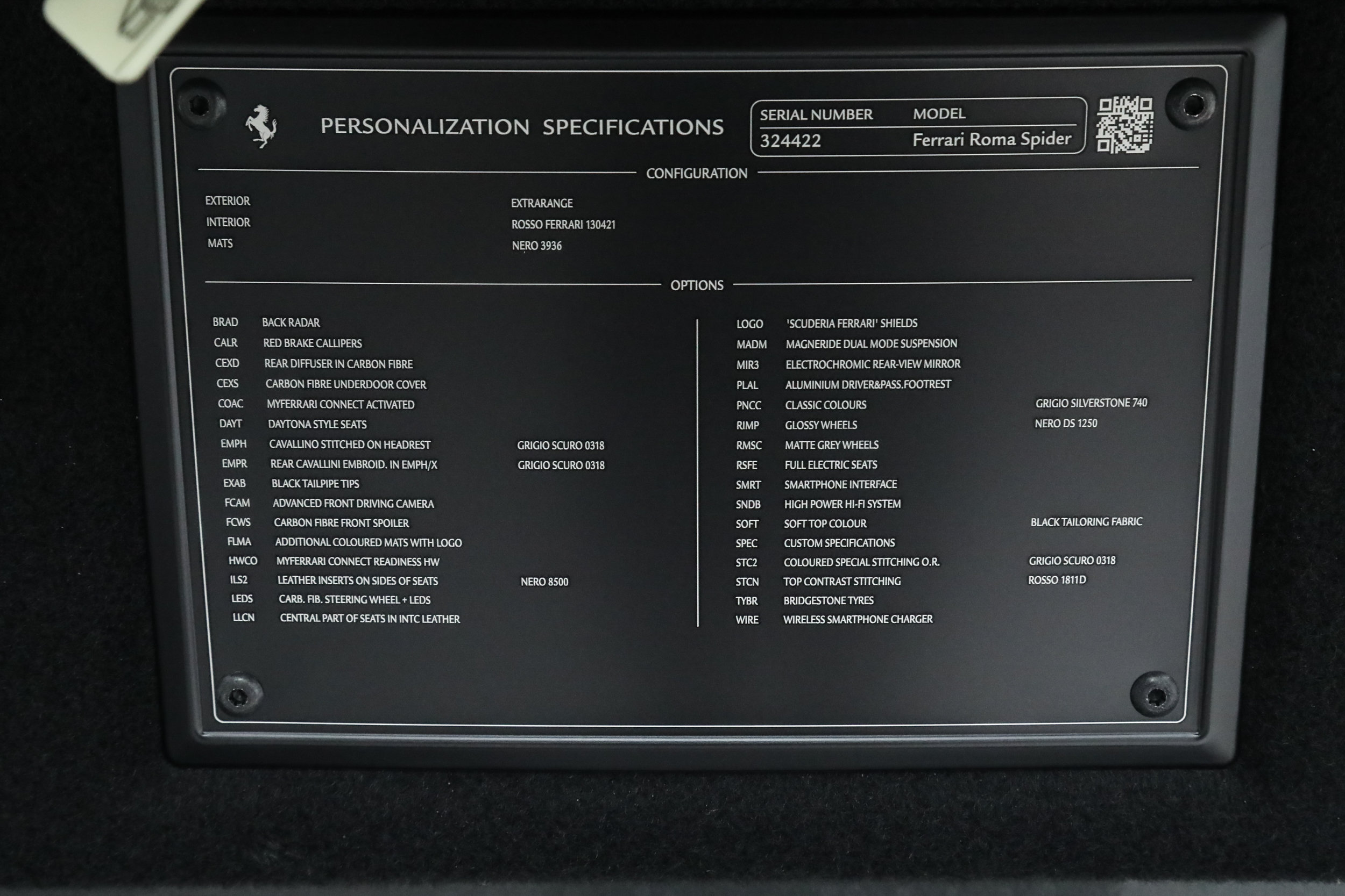 Certified 2025 Ferrari Roma Spider RWD image 27