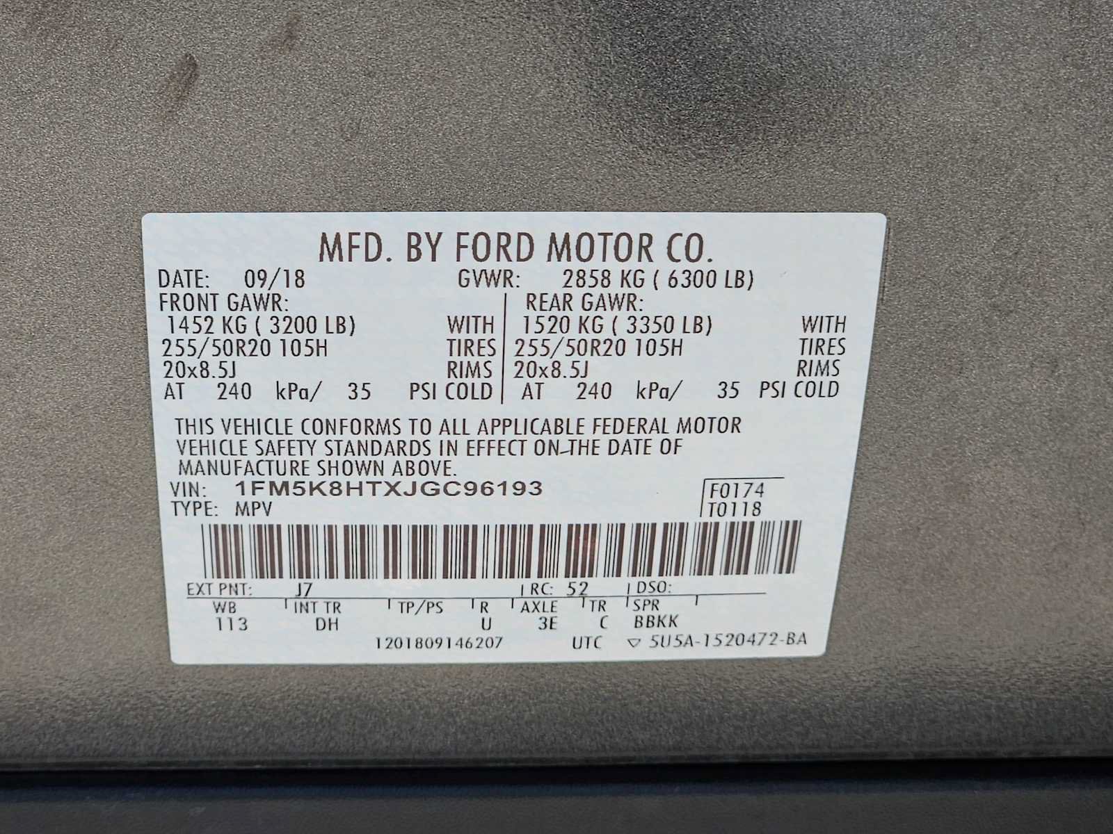 Used 2018 Ford Explorer Platinum AWD/4WD image 31