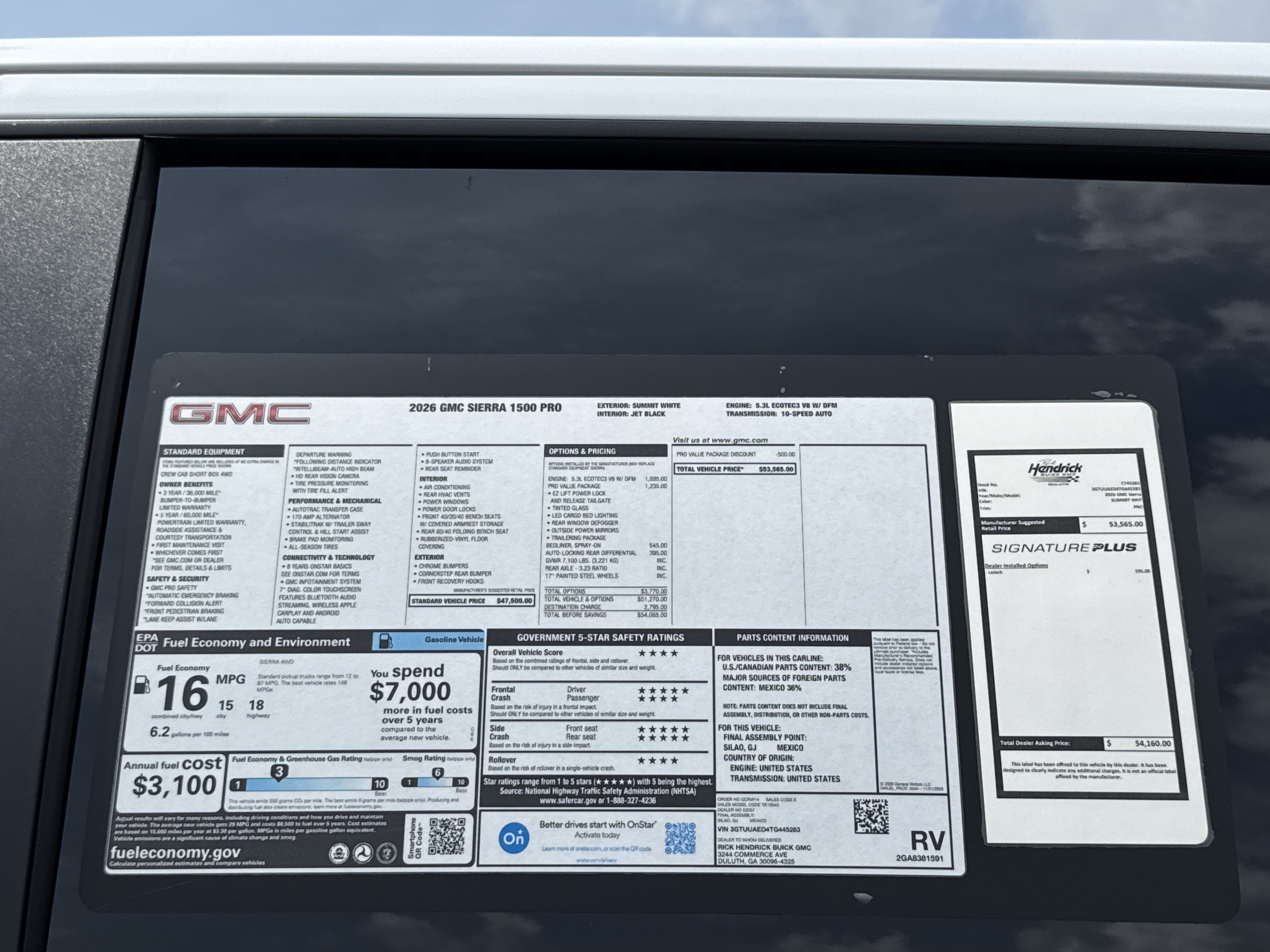 New 2026 GMC Sierra 1500 Pro w/ Pro Value Package AWD/4WD image 32