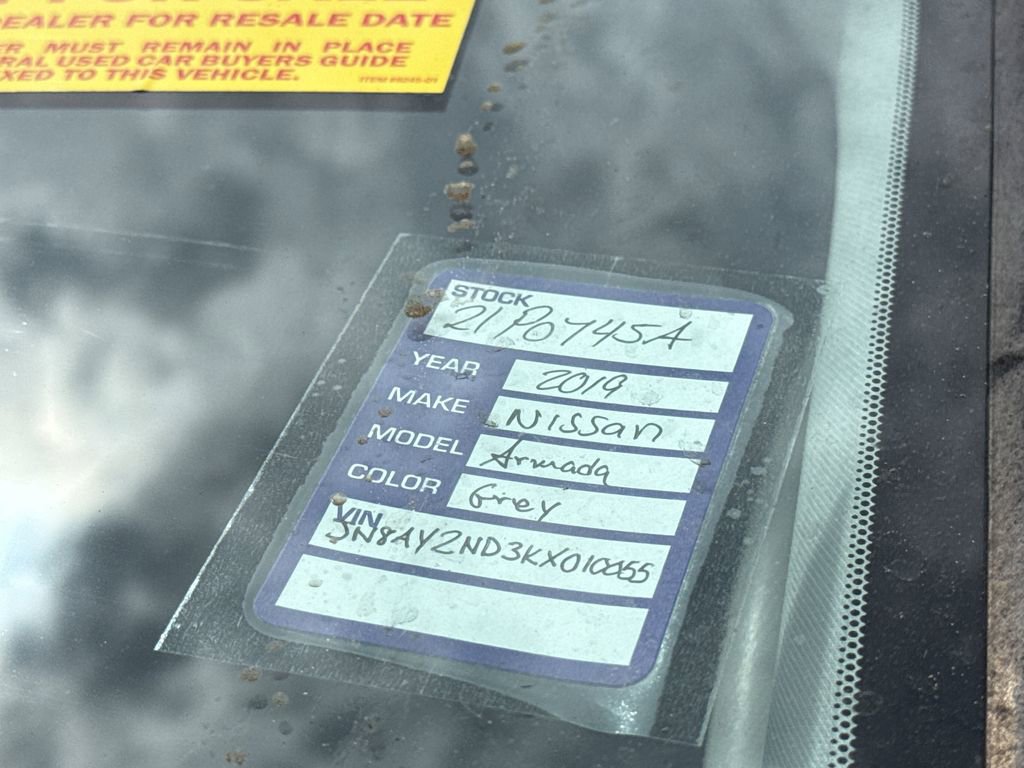 Used 2019 Nissan Armada SL w/ Premium Package image 7