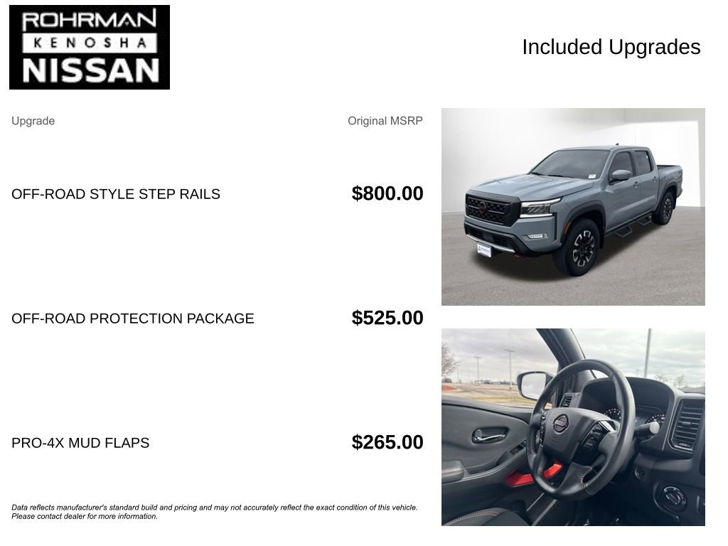 Certified 2024 Nissan Frontier PRO-4X w/ Off-Road Protection Package image 4