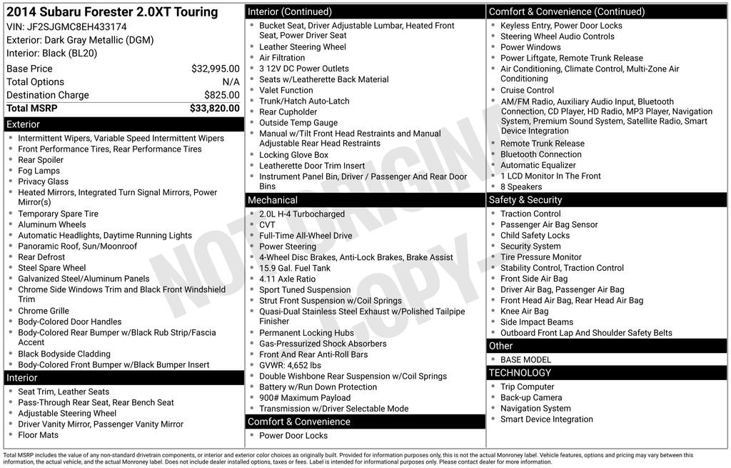 Used 2014 Subaru Forester 2.0XT Touring image 25