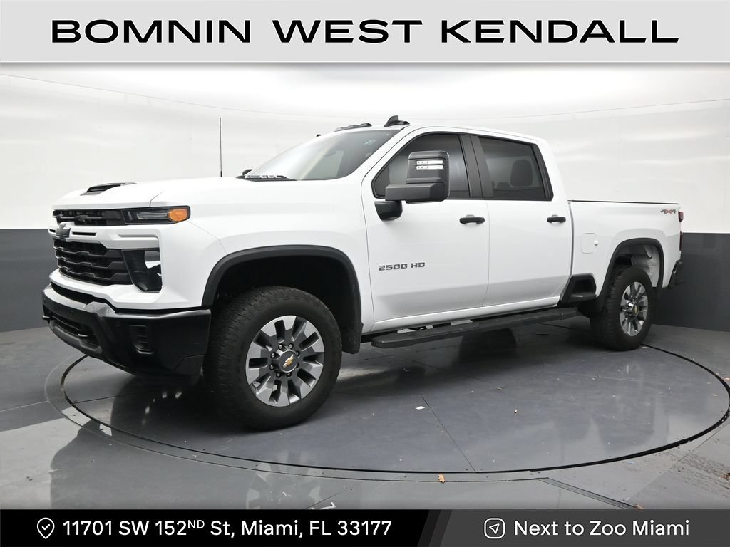 Used 2025 Chevrolet Silverado 2500 Custom w/ Custom Value Package