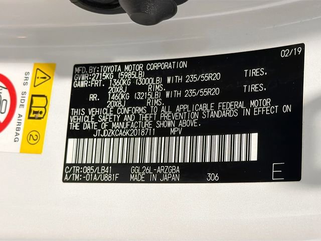 Used 2019 Lexus RX 350L Premium w/ Premium Package image 27