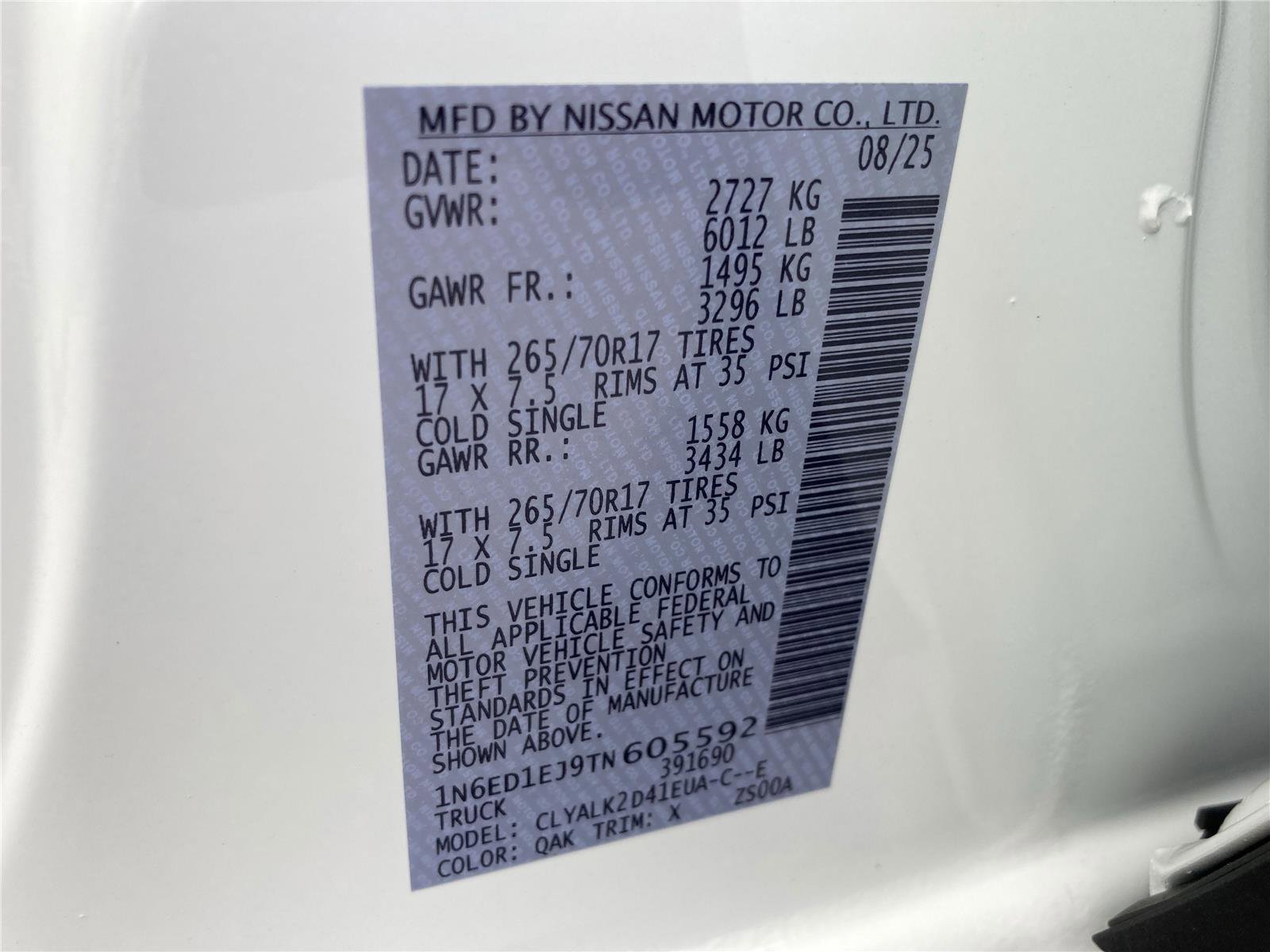 New 2026 Nissan Frontier Pro-X w/ Pro-X Convenience Package image 35