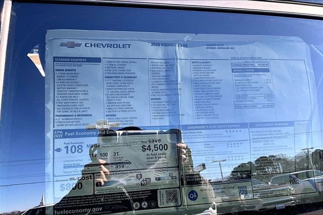 New 2026 Chevrolet Equinox EV RS image 13