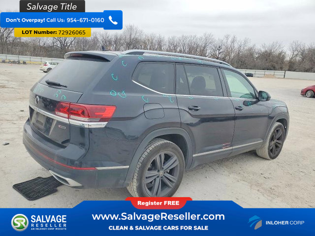 Used 2021 Volkswagen Atlas SEL AWD/4WD image 4