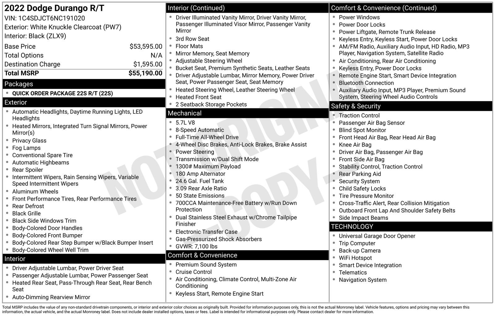 Used 2022 Dodge Durango R/T image 3