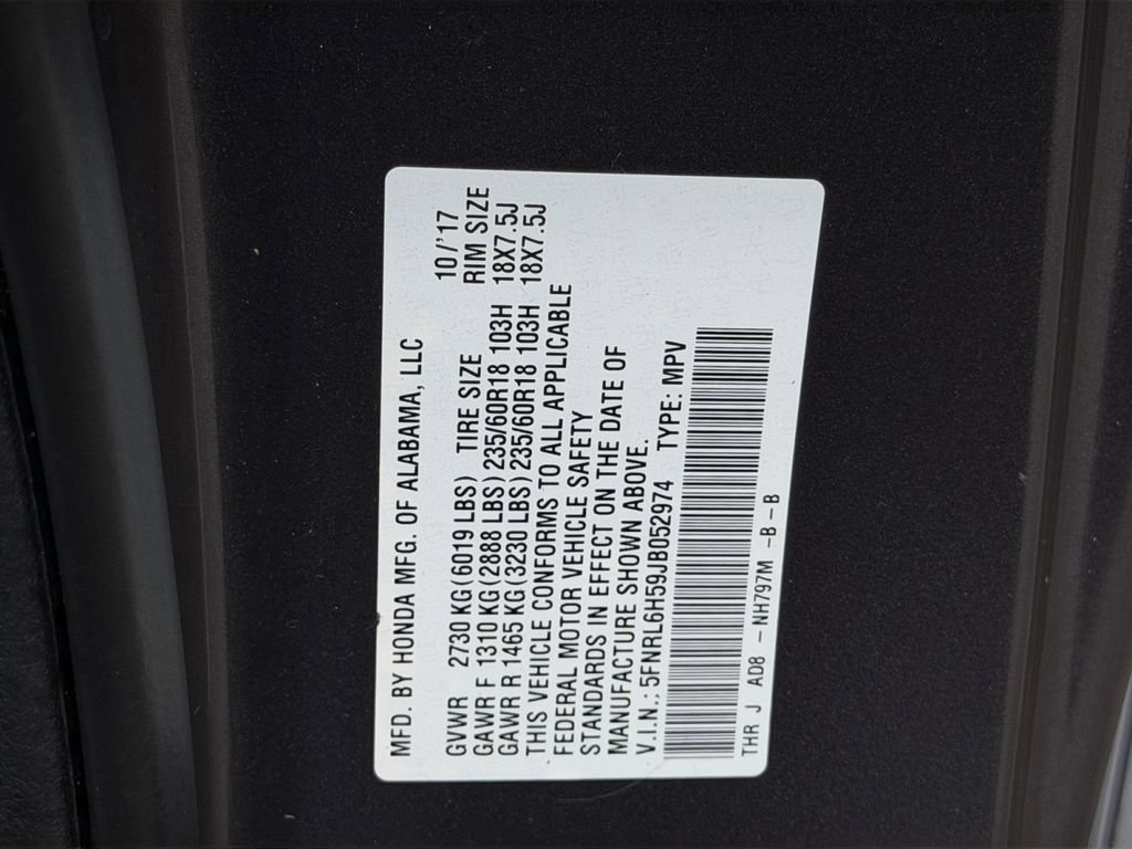Used 2018 Honda Odyssey EX image 30
