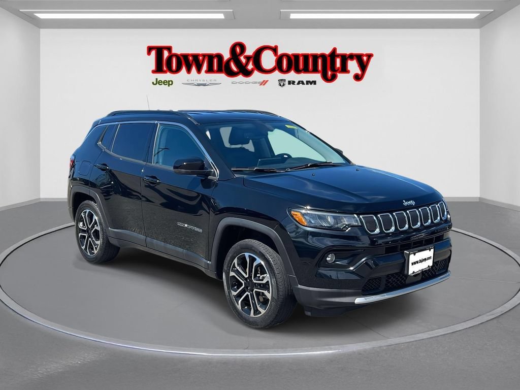 Certified 2022 Jeep Compass Limited AWD/4WD image 1