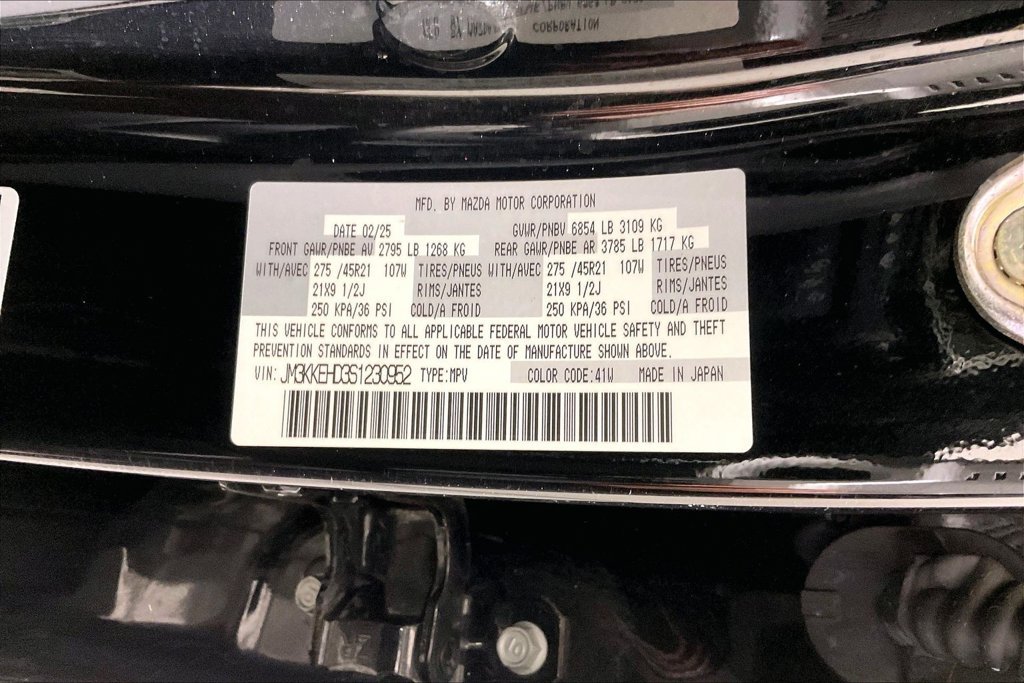 Used 2025 MAZDA CX-90 3.3 Turbo w/ Premium Plus Pkg AWD/4WD image 43