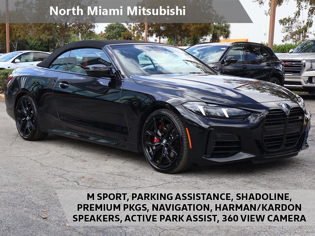 Used 2025 BMW M440i Convertible w/ Premium Package RWD image 1