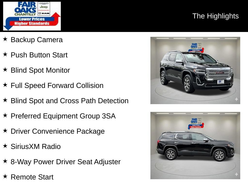 Used 2023 GMC Acadia SLE w/ Driver Convenience Package FWD video 2