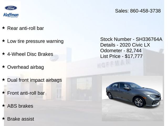 Used 2020 Honda Civic LX image 15