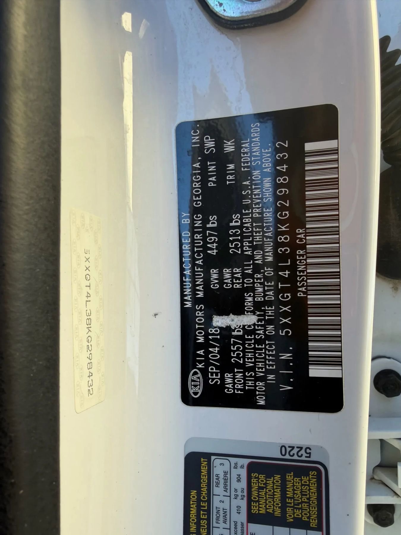 Used 2019 Kia Optima LX w/ LX Premium Package image 32