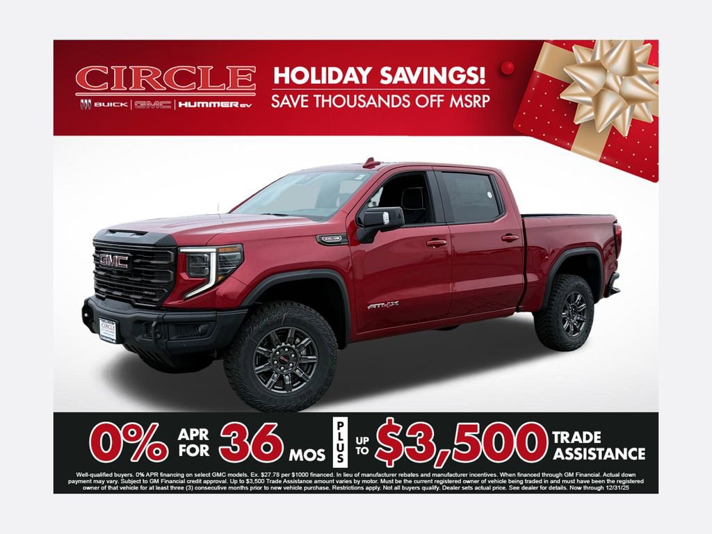 New 2026 GMC Sierra 1500 AT4X