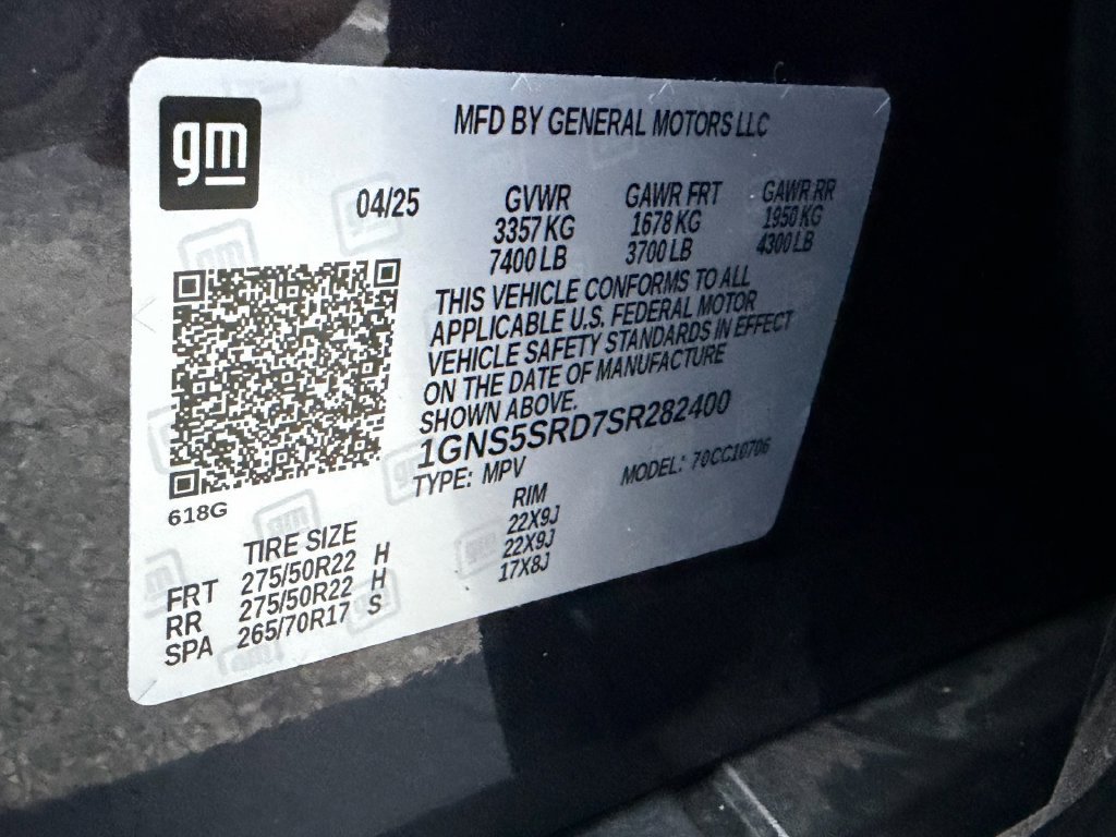 Used 2025 Chevrolet Tahoe Premier RWD image 21