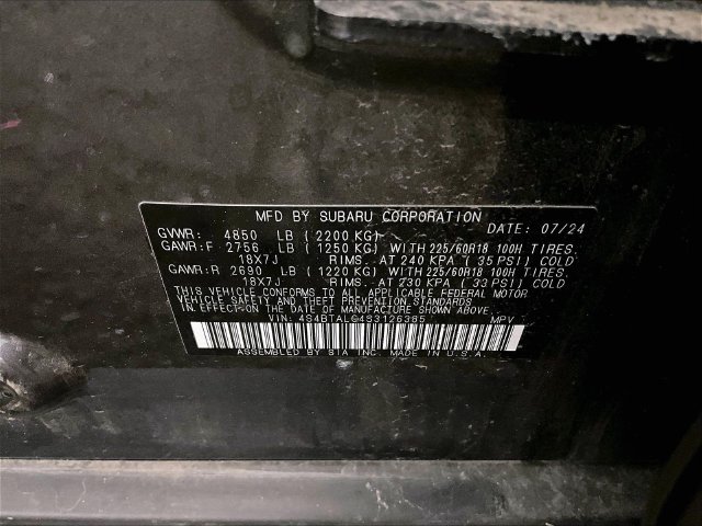 Used 2025 Subaru Outback Onyx Edition AWD/4WD image 32