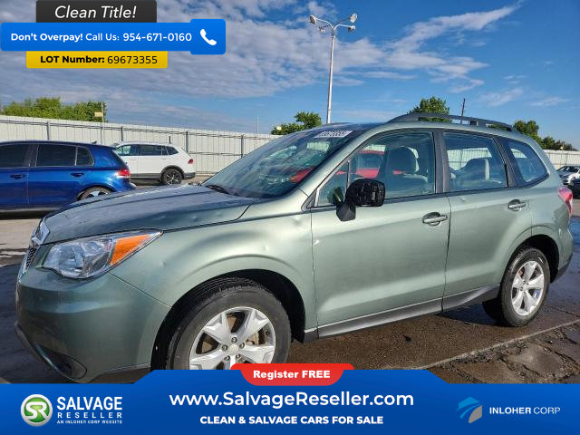 Used 2015 Subaru Forester 2.5i w/ Alloy Wheel Package