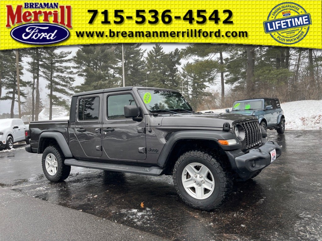 Used 2020 Jeep Gladiator Sport w/ Quick Order Package 24S image 1