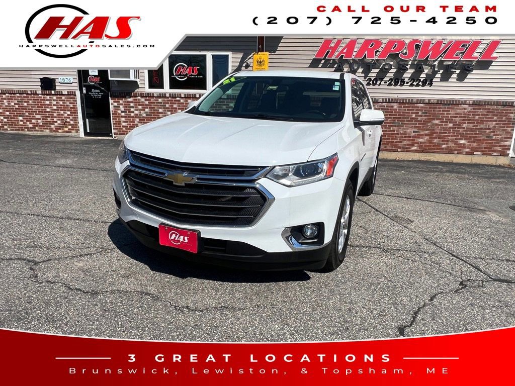 Used 2021 Chevrolet Traverse LT w/ LPO, Cargo Package