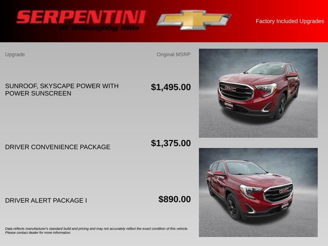 Used 2018 GMC Terrain SLE w/ Driver Convenience Package FWD image 4