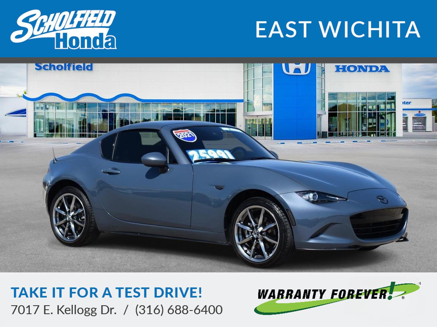 Used 2021 MAZDA MX-5 Miata RF Grand Touring