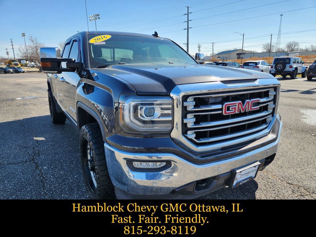 Used 2016 GMC Sierra 1500 SLT w/ Max Trailering Package image 1
