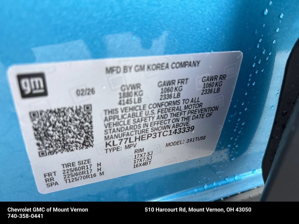 New 2026 Chevrolet Trax LT FWD image 27