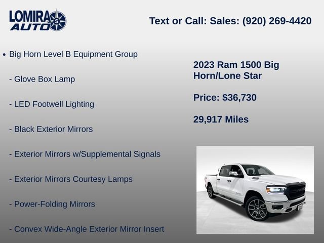 Used 2023 RAM 1500 Big Horn AWD/4WD image 21