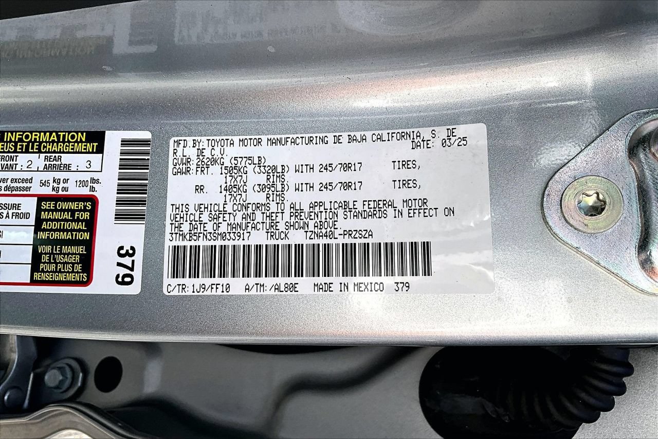 Used 2025 Toyota Tacoma SR5 RWD image 16