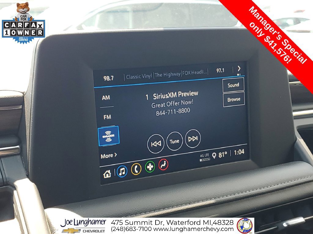Certified 2022 Chevrolet Tahoe LS w/ Driver Alert Package AWD/4WD image 15