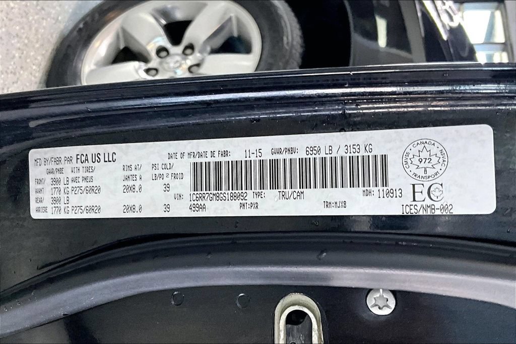 Used 2016 RAM 1500 Big Horn AWD/4WD image 19