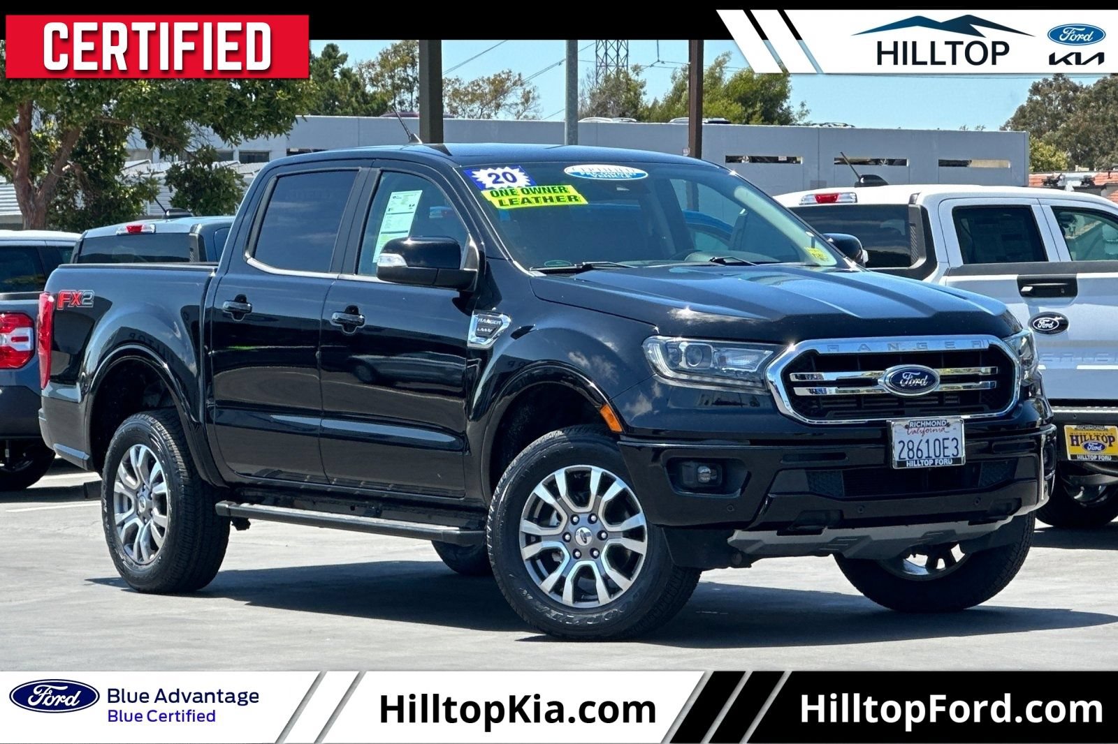 Certified 2020 Ford Ranger Lariat w/ FX2 Package RWD image 1