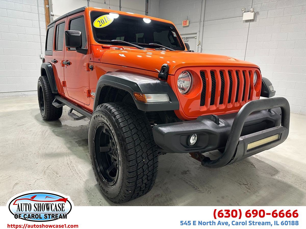 Used 2018 Jeep Wrangler Unlimited Sport AWD/4WD image 1