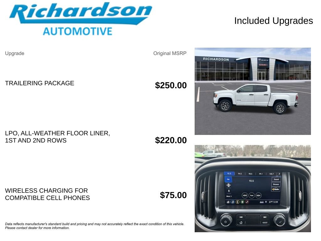 Used 2022 GMC Canyon AT4 w/ Trailering Package image 6