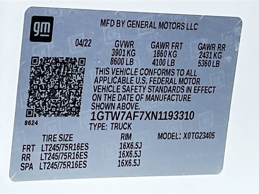 Used 2022 GMC Savana 2500 Work Van w/ Driver Convenience Package image 28