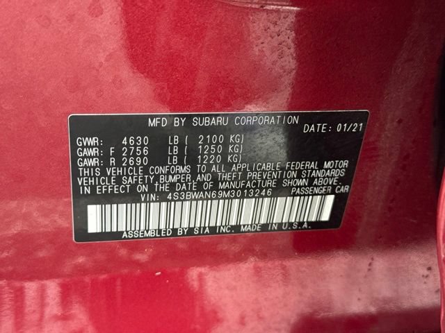 Used 2021 Subaru Legacy Limited AWD/4WD image 27