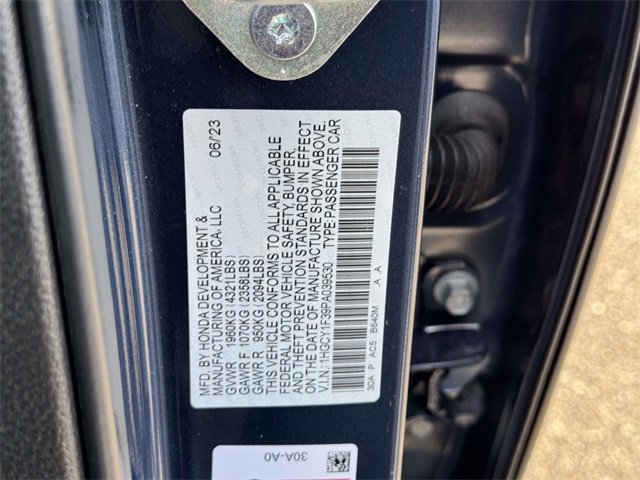 Certified 2023 Honda Accord EX image 16