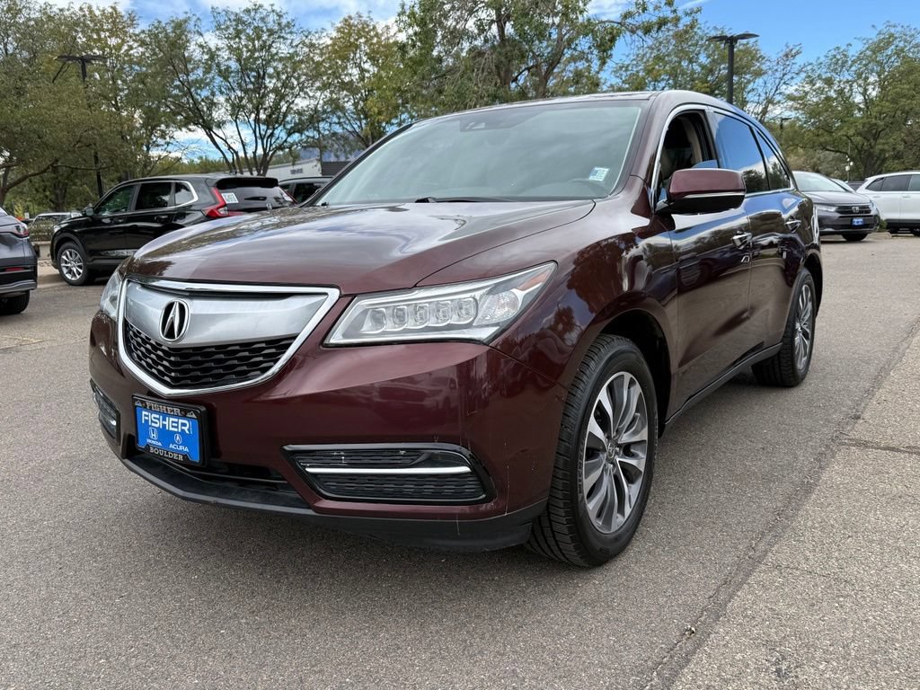 Used 2016 Acura MDX w/ Technology Package AWD/4WD image 8