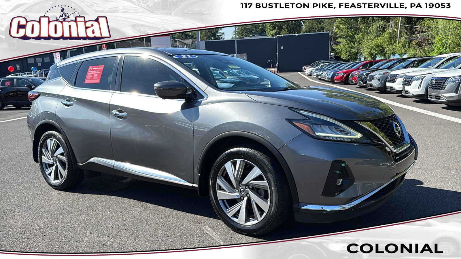 Certified 2021 Nissan Murano SL w/ SL Moonroof Package