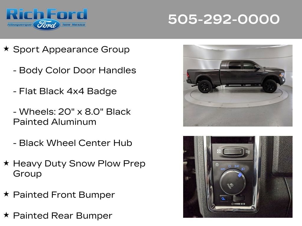 Used 2016 RAM 2500 Laramie w/ Sport Appearance Group image 24