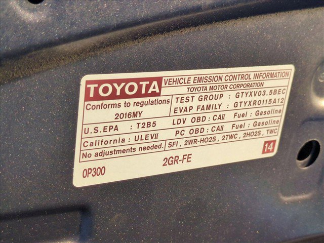 Used 2016 Toyota Avalon Limited w/ Toyota Safety Sense Package FWD image 27
