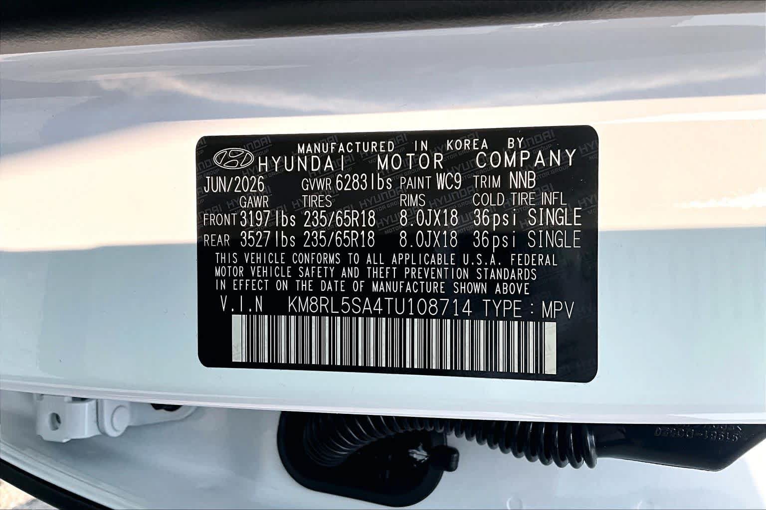 New 2026 Hyundai Palisade FWD Hybrid image 14
