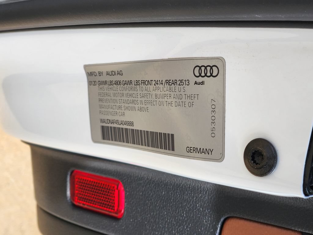 Used 2020 Audi A4 2.0T Premium w/ Convenience Package AWD/4WD image 38
